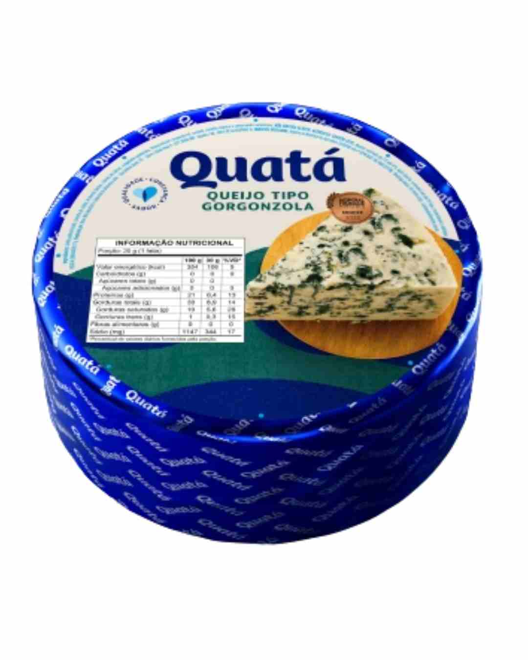 Queijo Gorgonzola Pç Quatá 3kg